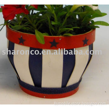 Christmas flower pot